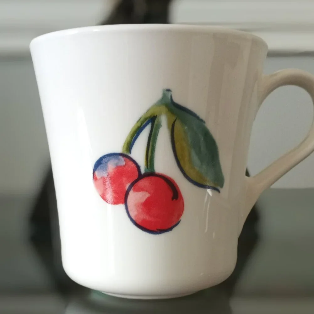 'Corning Ware' Vintage Fruit basket Cup 6oz Capacity Flawless